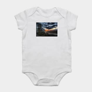 Holy Island Causeway - Refuge Baby Bodysuit